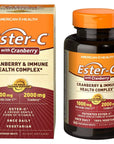 American Health Ester-C Cranberry, Cranberry & Immune Health Complex, 90 Tablets