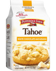 Pepperidge Farm Tahoe Crispy White Chocolate Macadamia Nut Cookies 72 OZ Bag 8 Cookies