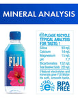 FIJI Natural Artesian Bottled Water 330 mL  1115 Fl Ounce Pack of 36