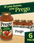 Prego Creamy Tomato Basil Pasta Sauce 235 OZ Jar Case of 6