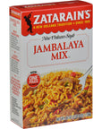 Zatarains Jambalaya Mix 40 oz  One 40 Ounce Box of Jambalaya Rice Mix Perfect as a StandAlone Side or Signature Cajun Dish with Sausage Chicken or Seafood