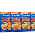 StarKist SnackToGo Ready to Eat Meals Tuna Salad Kit 328 oz 12 Pack Sweet  Spicy Tuna Salad with Crackers Kit