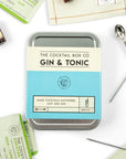 Gin  Tonic Cocktail Kit  The Cocktail Box Co Premium Cocktail Kits  Make Hand Crafted Cocktails Great Gift for Any Cocktail Lover and Makes The Perfect Travel Companion 1 Kit