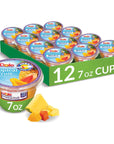 Dole Fruit Bowls Tropical Fruit in 100 Juice Snacks 7oz 12 Total Cups Gluten  Dairy Free Bulk Lunch Snacks for Kids  Adults