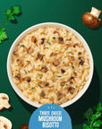 Knorr Rice Cup 3 Cheese Mushroom Risotto 8 ct Delicious Rice Dish No Artificial Flavors or Preservatives 26 oz