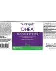 Natrol Mood & Stress DHEA 25mg, Dietary Supplement for Balance of Certain Hormone Level and Mood Support, 90 Capsules, 90 Day Supply