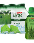 Iberia Aloe Vera Juice Drink With Aloe Pulp Original 95 Fl Oz Pack of 6