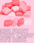 freeze dried candy mini fave reds  11oz