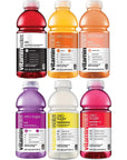 Vitamin Water Zero Sugar  Tasters Edition 6 Pack 20oz Bottles Vitamin Water Variety  with Bay Area Marketplace Napkins