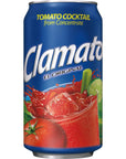 Clamato Original Tomato Cocktail 115 fl oz can Pack of 24 Flavored With Tomato Juice  Spices Perfect Mixer for the Authentic Michelada Bloody Mary Drinks and Seafood Cocktail