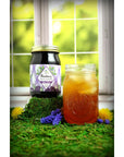 Green Jay Gourmet Blackberry Sweet Tea Concentrate  AllNatural Black Tea  Easy to Prepare  Makes 1 Gallon  Handcrafted in the USA in a Pint Mason Jar  Ideal for Parties  Gatherings  16 Ounces