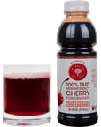 Cherry Bay Orchards Tart Cherry Concentrate  All Natural Juice to Promote Healthy Sleep 16oz Bottle  Gluten Free Natural Antioxidants No Added Sugar or Preservatives