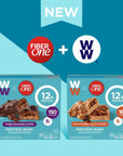 Fiber One Weight Watchers Chewy Protein Bars, Fudge Chocolate Cookie, 5 ct (Pack of 2)