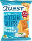 Quest Nutrition Protein Chips Cheddar And Sour Cream,1.5oz