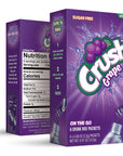 Crush Powder Drink Mix  Sugar Free  Delicious Classic Variety 30 Sticks