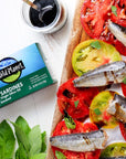 Wild Planet Wild Sardines in Extra Virgin Olive Oil Lightly Smoked Tinned Fish Sustainably WildCaught NonGMO Kosher Gluten Free 44 Ounce Pack of 12