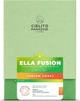 Ella Fusion Anaerobic Medium Roast Specialty Coffee with Natural Fermentation Process from Cielito Paradise featuring notes of caramel exotic spices grapefruit and tamarind 12oz