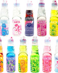 Snackathon Ramune Japanese Soda Variety Pack 11 Flavors 676 Ounce 11 Bottles