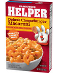 Hamburger Helper Pasta Deluxe Cheeseburger Macaroni 55 Ounces 12 per Case