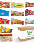 Cereal Bars Variety Pack Breakfast Food Snack Box 30 Individually Wrapped Granola Bars Lucky Charms, Cinnamon Toast Crunch, Cap'n Crunch, Golden Grahams, Peanut Butter Puffs and Reusable Bag