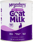 Meyenberg Whole Powdered Goat Milk Vitamin D 12 Ounce