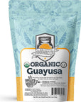 Fermentaholics USDA Certified Organic LooseLeaf Guayusa Tea  Perfect For Homebrewing Kombucha Hot Tea And Iced Tea  OU Kosher Certified  Premium Taste Aroma And Flavor