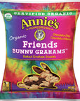 Annies Organic Friends Bunny Grahams 125 oz Pack of 20 with By The Cup Stickers