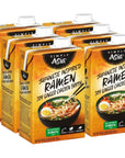 Simply Asia Japanese Inspired Ramen Soy Ginger Chicken Broth, 26 fl oz (Pack of 6)