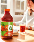 V8 Spicy Hot 100 Vegetable Juice 46 fl oz Bottle 6 Pack