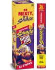 Slim Jim Savage Original Flavor Smoked Meat Snack Sticks 3 oz 12Count