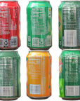 Coca Cola Soda Variety Pack  6 Flavor  12 FL oz Cans 18 Pack Bundle with Sophley Straws