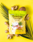 Prince of Peace Ginger Coconut Instant Beverage 22 Sachets  Instant Hot or Cold Beverage that Soothes Throat  Easy to Brew  Caffeine and Gluten Free  Real Coconut and Fresh Ginger  Rich and Creamy 2