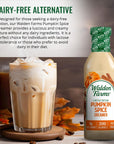 Walden Farms Limited Edition Pumpkin Spice Creamer 12 oz Bottle 2 Pack  Vegan Paleo  Keto Friendly NonDairy Milk Substitute 0g Net Carbs  For Coffee Tea Smoothies Shakes Desserts and More