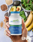 UNI KEY Health Mag-Key | Full Spectrum Magnesium Supplement | 20 mg Vitamin B-6 and 200 mg Magnesium (Glycinate, Chelate, Malate, Orotate, & Taurinate) | 60 Servings