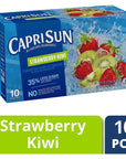 Capri Sun Strawberry Kiwi ReadytoDrink Juice 10 Pouches