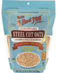 Bobs Red Mill 100 Whole Grain Steel Cut Oats Golden Spurtle 24 OZ Pack of 3