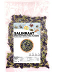 SALINRAAT  Premium Quality Butterfly Pea Flower Tea Butterfly Pea Tea Rich in Antioxidants Edible Dried Herbal Flowers for Blue  Purple Drinks and Food Coloring 1763 oz  500 g