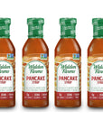 Walden Farms Pancake Syrup 12 oz Pack of 4 Sweet Syrup  Near Zero Fat Sugar and Calorie  For Pancakes Waffles French Toast Ice Cream Desserts Snacks Appetizers and Many More