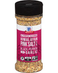 McCormick Himalayan Pink Salt with Black Pepper and Garlic All Purpose Seasoning, 6.5 oz