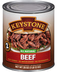 Keystone Meats All Natural Canned Beef 28 Ounce