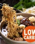 Keto Noodles High Protein Ramen made from almond low carb noodles 6 Packs Keto ramen noodles perfect Keto foods Low carb noodles high protein noodles easy instant meals