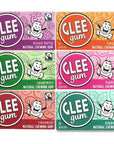 Glee Gum All Natural Variety Gum Pack Non GMO Project Verified Eco Friendly 16 Piece Box Pack of 12