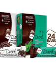 NuGo Dark Variety  Mint Chocolate Chip 12 Bars  Chocolate Chocolate Chip 12 Bars 1213g Protein Bar Vegan Gluten Free NonGMO Kosher Pareve 24 Count