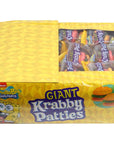 Giant Krabby Patties Gummy Candy 2268 Oz Pack of 36