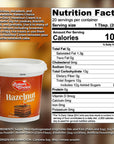 Hazelnut Spread Pastry Filling, 14 oz. - Hazelnut Cream - Cake Filling, Donut and Dessert Topping and Spread - Baking Ingredient For Cakes, Ice Cream - Dairy Free, Kosher - By Baker’s Choice