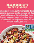 Seven Sundays Nut Granola Cereal Day Dream Dark Chocolate Raspberry 20 Oz Bag Pack of 3 Grain  Gluten Free 4g Protein 5g Net Carbs Keto Friendly