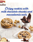 Pepperidge Farm Sausalito Crispy Milk Chocolate Macadamia Nut Cookies 72 OZ Bag 8 Cookies