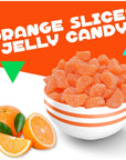 Orange Slices Jelly Candy 2 Pound Bag