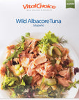 Vital Choice Wild Albacore Tuna Pouches Jalapeño 6 oz Pack of 6