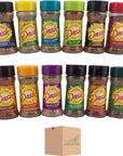 Mrs Dash Seasoning Salt Free Variety 12 Pack by Snackivore. 1 Bottle Each of 12 Different Flavors